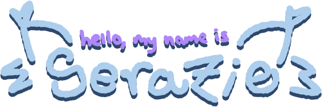 welcome to serazie's artsite!